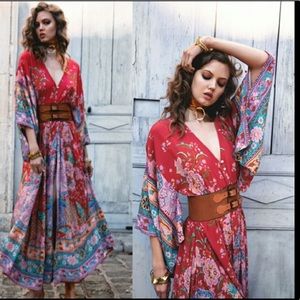 spell and the gypsy lotus kimono gown